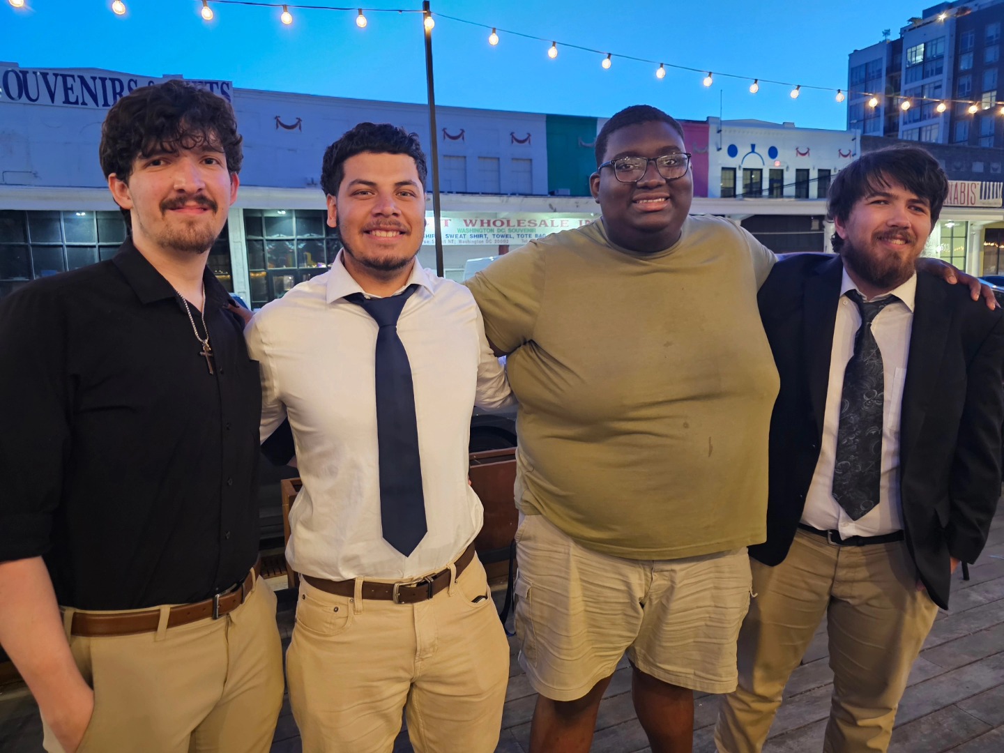 Kappa Sigma Brothers posing for group photo
